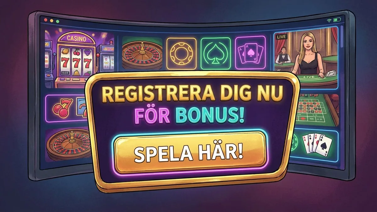 Registrera dig med bonus