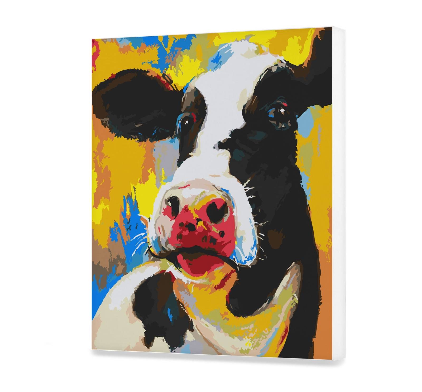 Malovani podle cisel Kráva