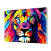 Mosaic - Colored lion - 40x50cm