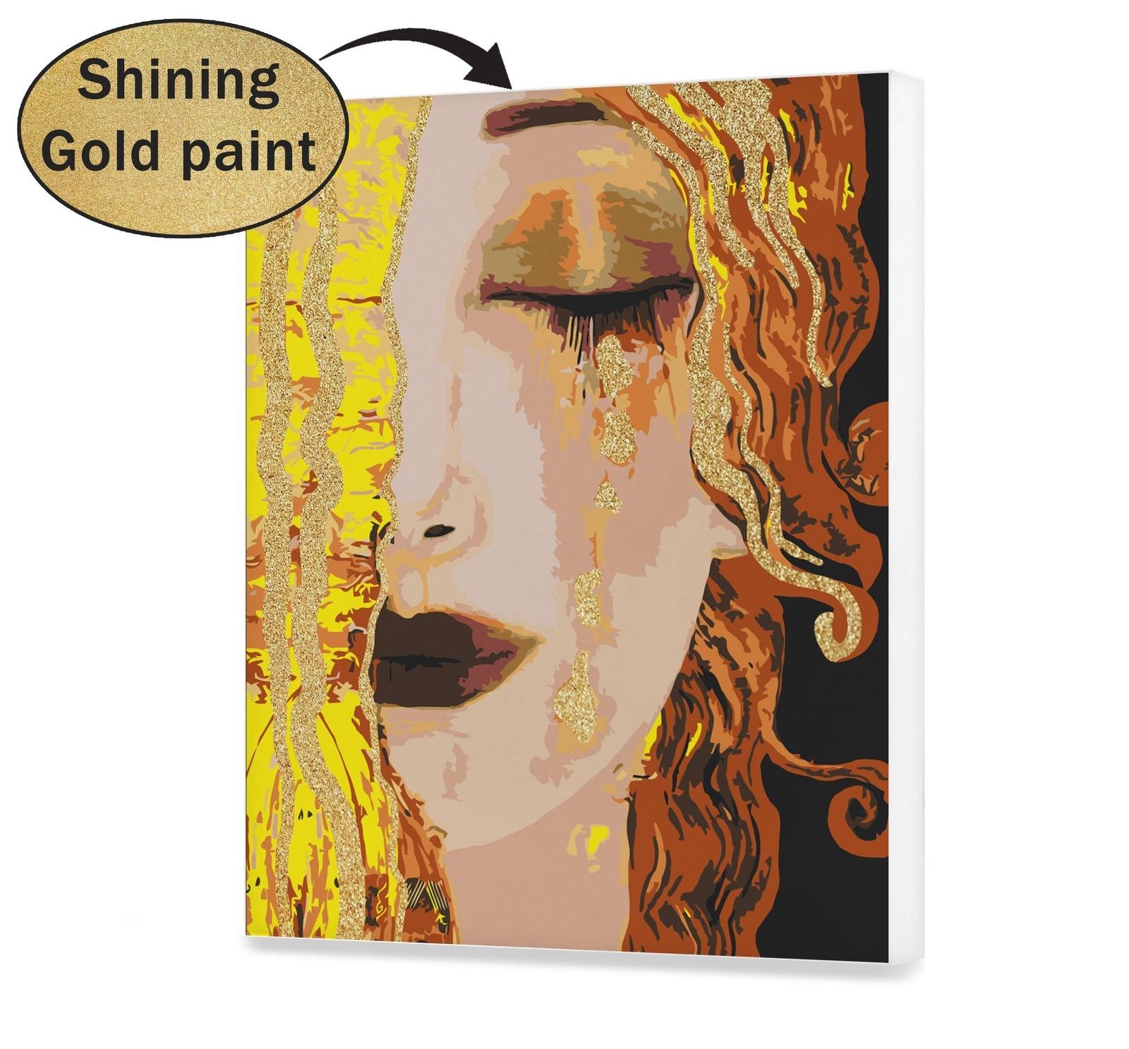 Glossy Color Gold Tears Frei (Ch0618)