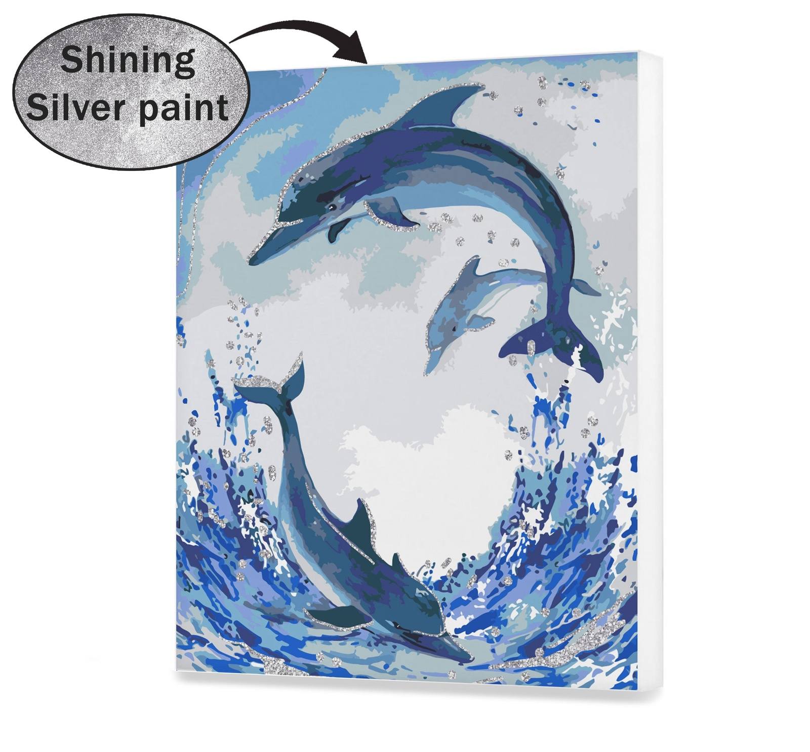 Dolphins Of Silver Wool (Ch0646)