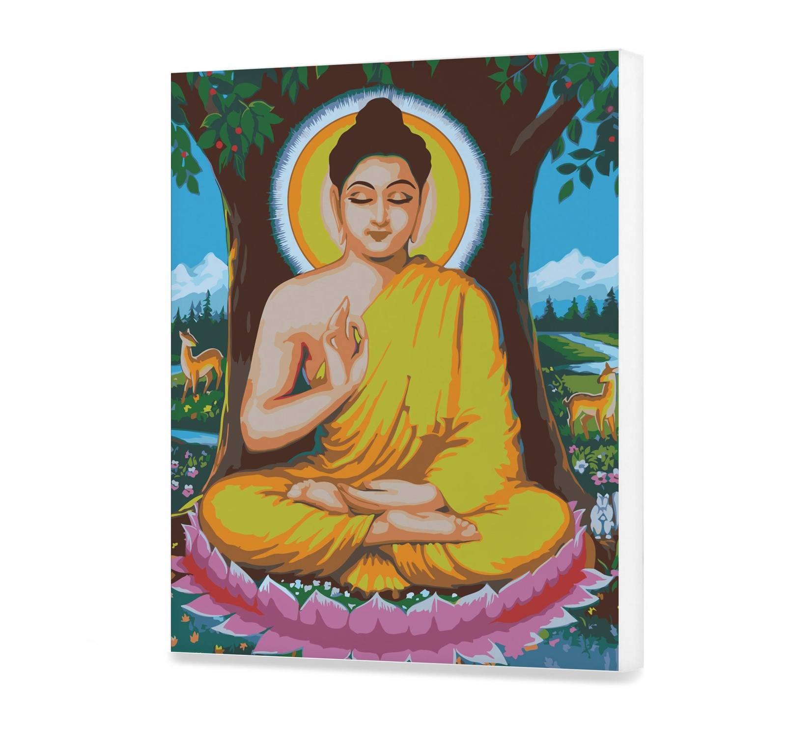 Malovani podle cisel Gautama Buddha