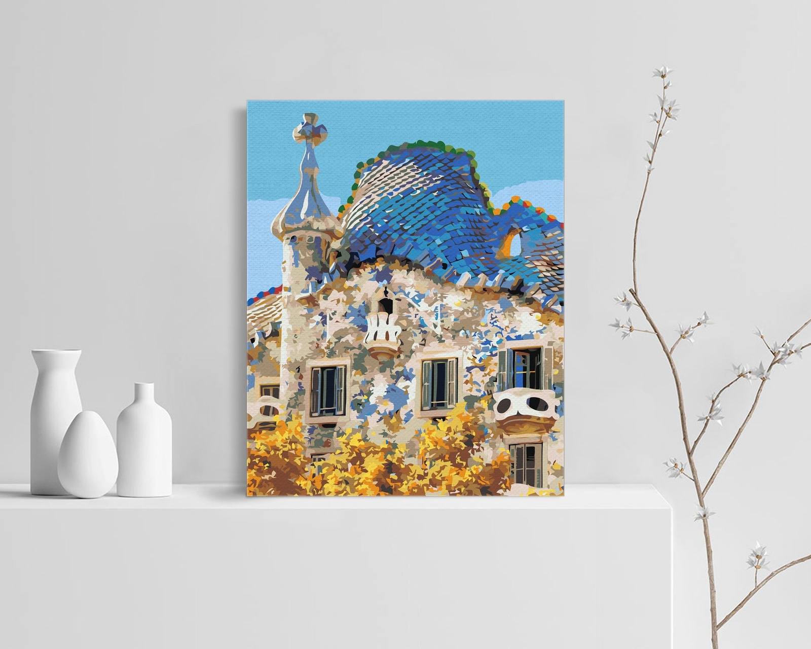 Malovani podle cisel Antoni Gaudí Casa Batlló