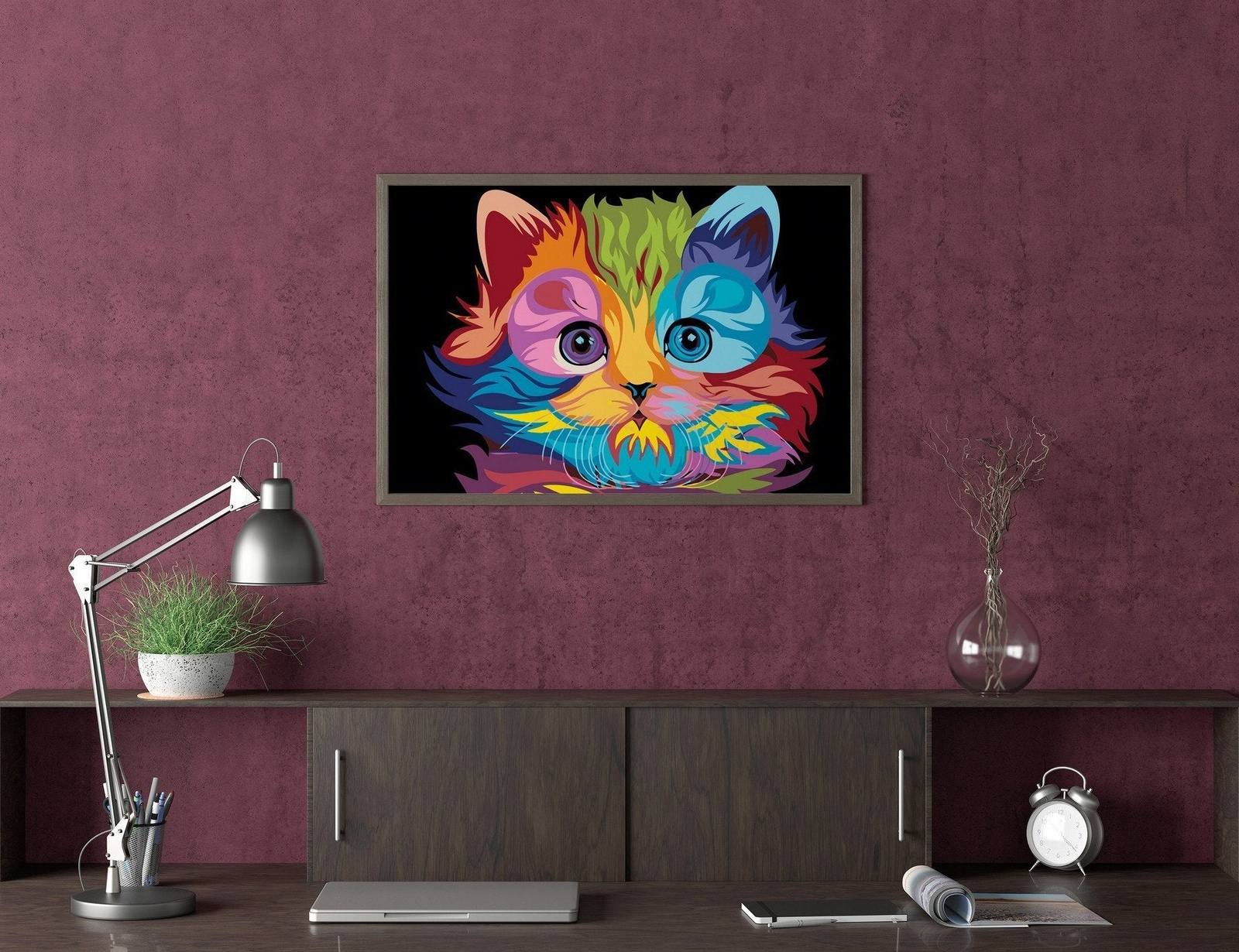 Colored Cat