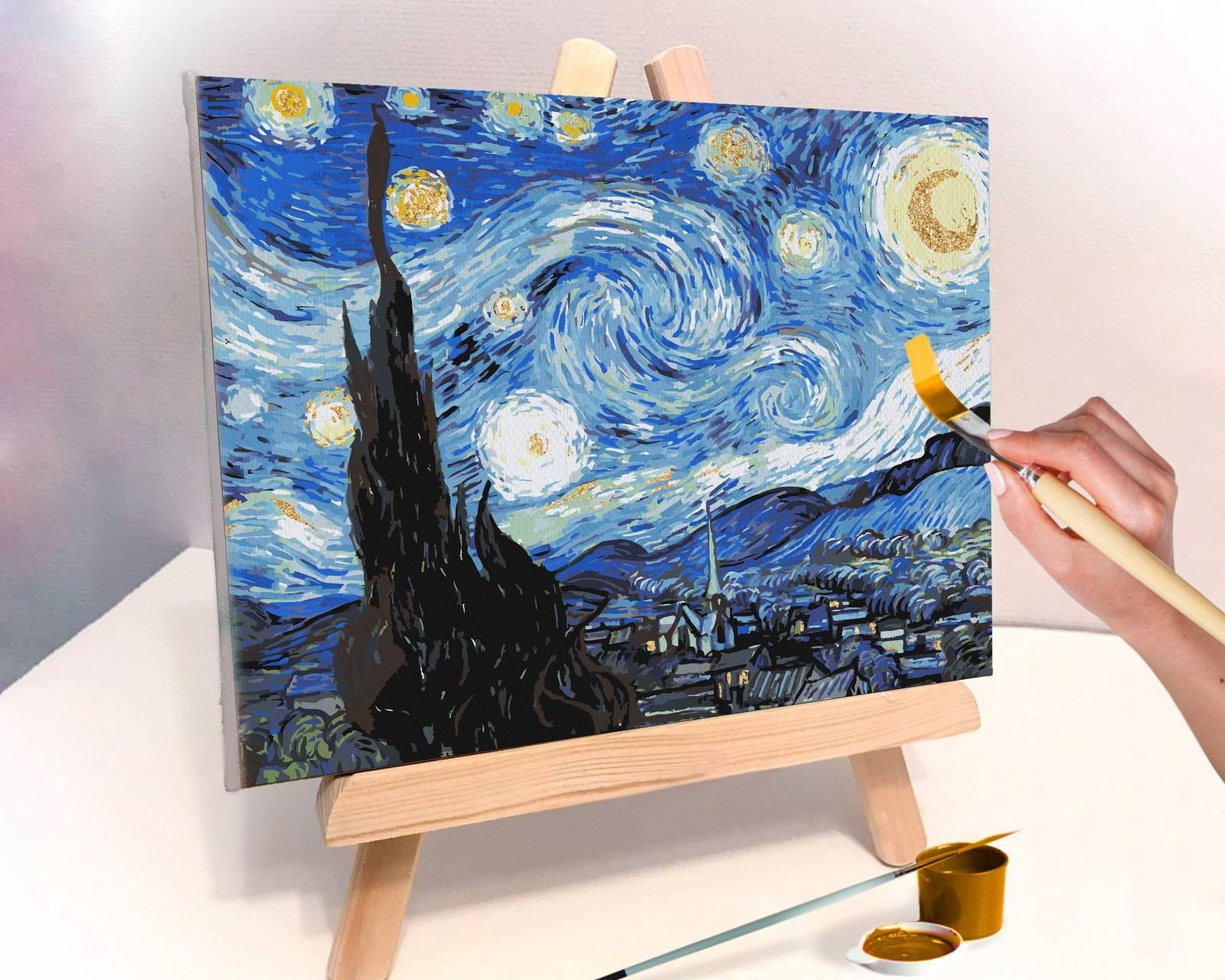Vincent Van Gogh Gold Star Night (PC0441)