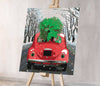 Load image into Gallery viewer, Red Christmas Car (Ch0664)