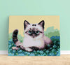 Load image into Gallery viewer, Kitten In Flowers