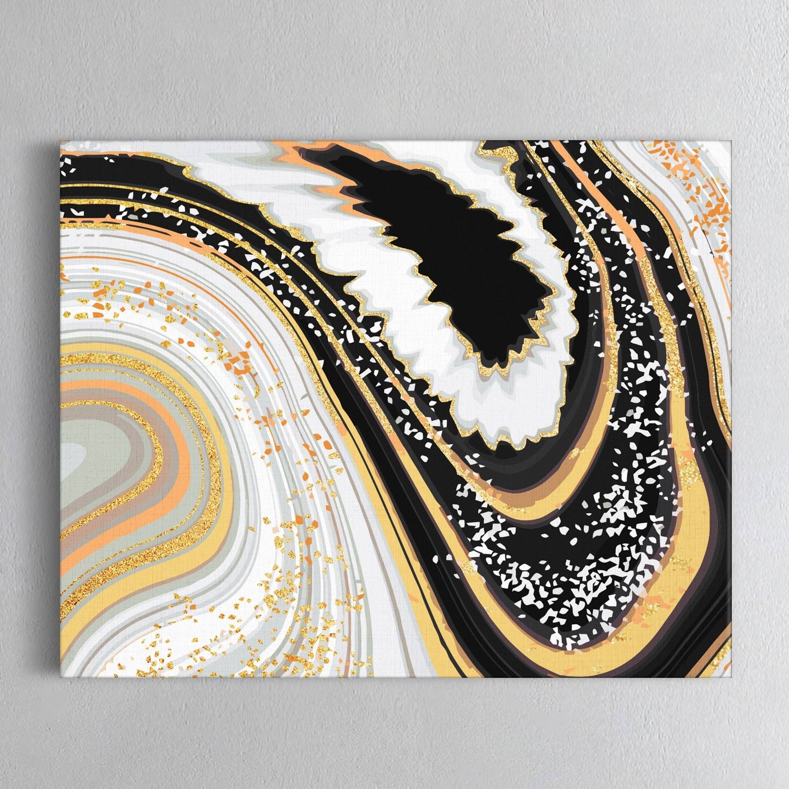 Abstract Gold Patterns (Sc0597)