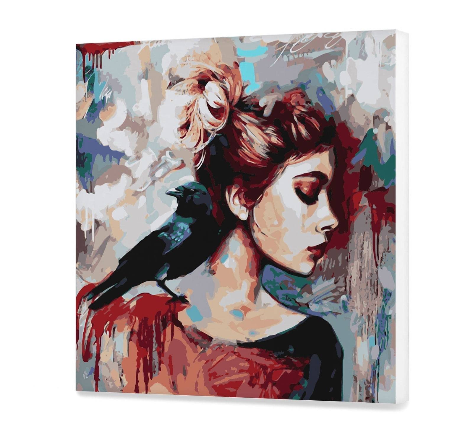 Girl With A Bird (Sc0803)