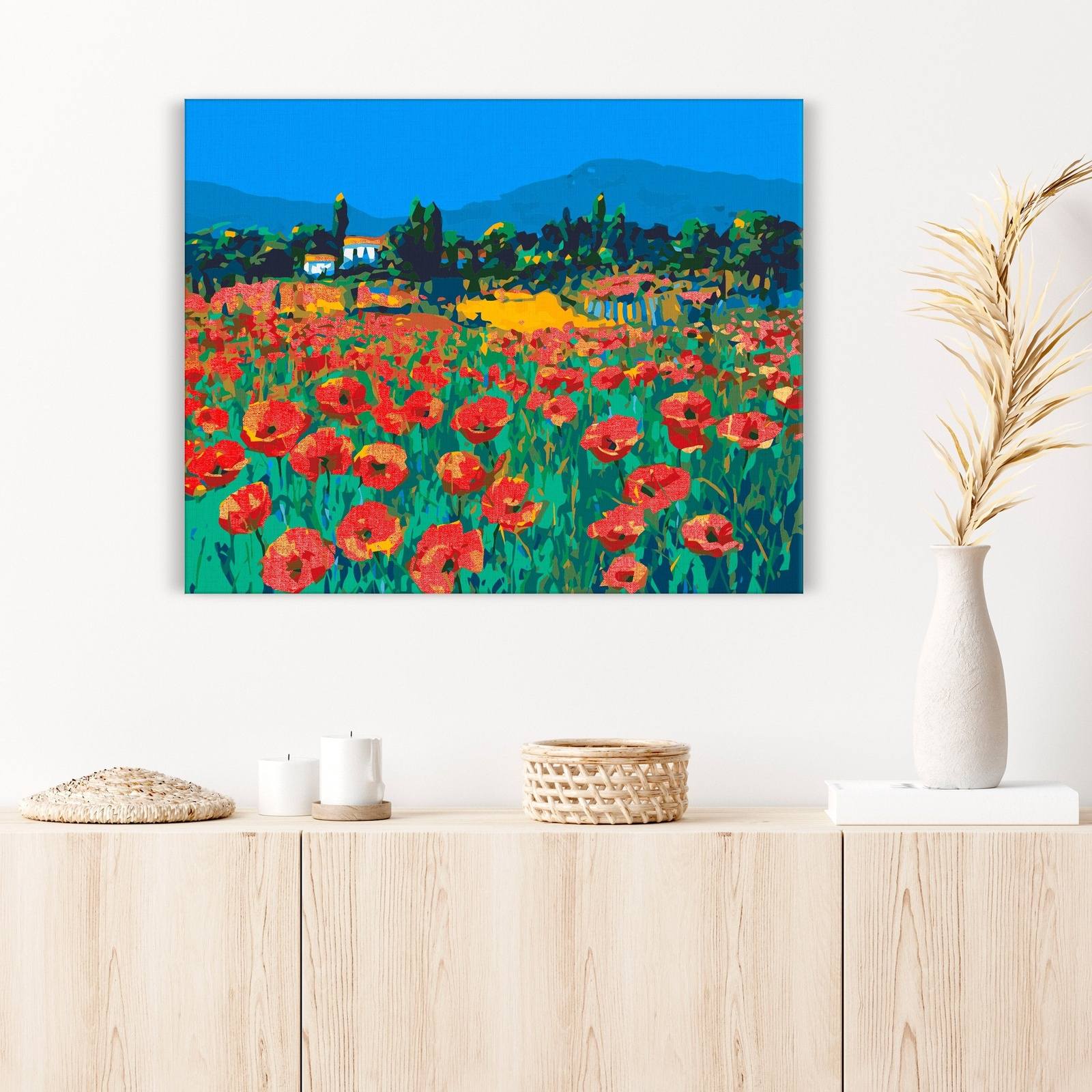 Field Of Red Poppies (Sc0649)