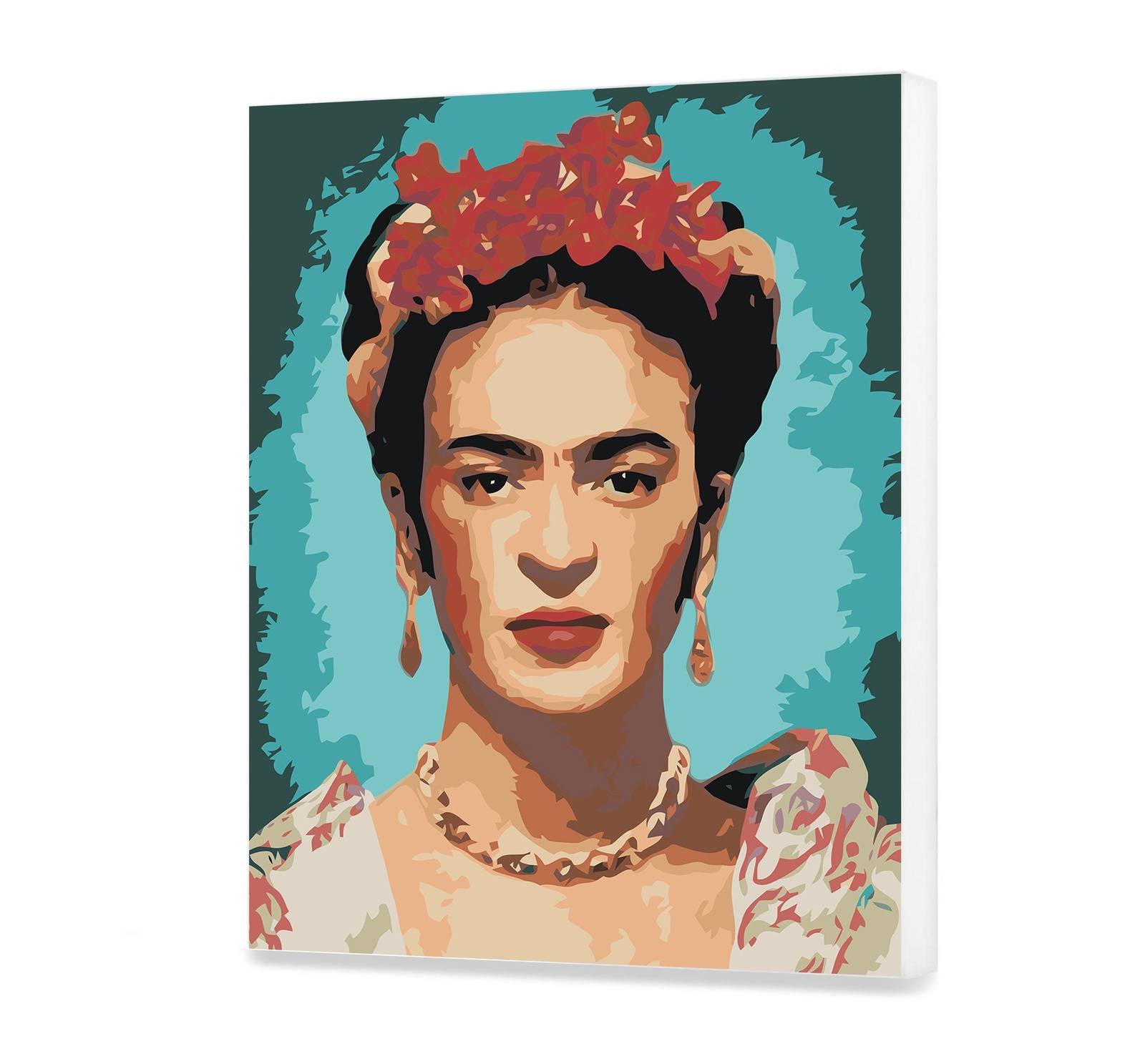 Maluj podle čísel Frida Kahlo