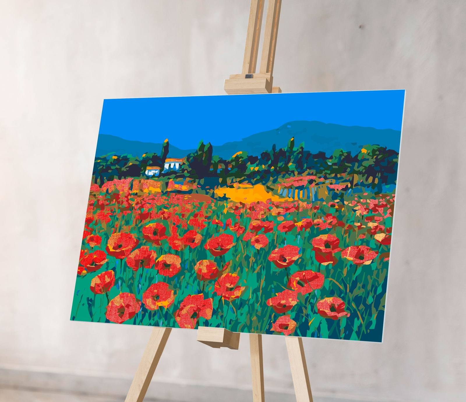 Field of Red Poppies (SC0649)