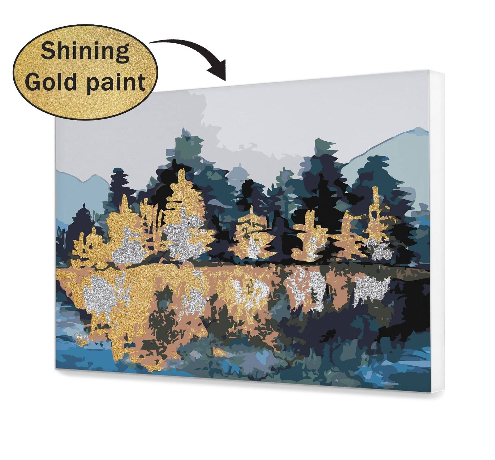 Gold Forest Trees (NK0418)