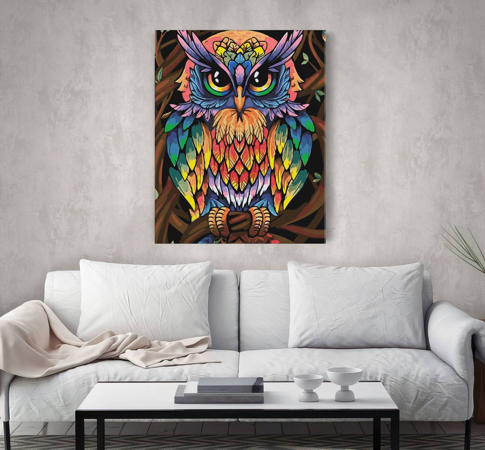 Colorful Magic Owl (Nk0439)
