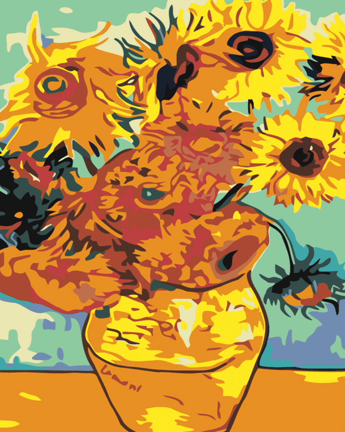 Sunflower. Van Gogh
