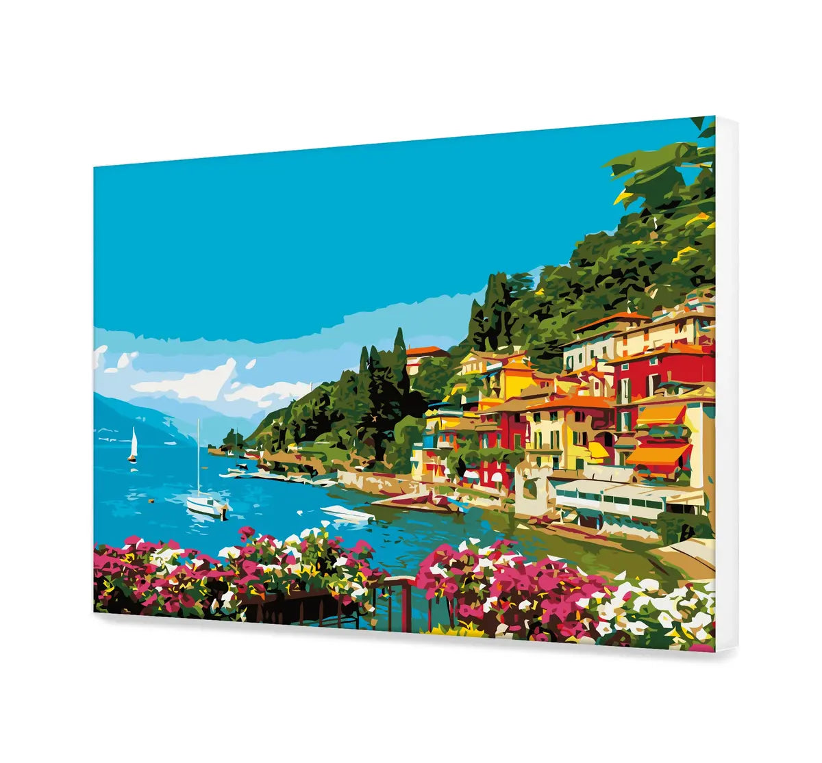 Lake Como Varenna in Italy
