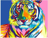 Colored Tiger