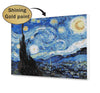 Ladda in bild i Galleri Viewer, Vincent Van Gogh Gold Star Night (PC0441)