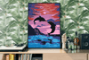 Load image into Gallery viewer, Dolphins At Sunset