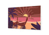 Malovani podle cisel Západ Slunce Na Pláži