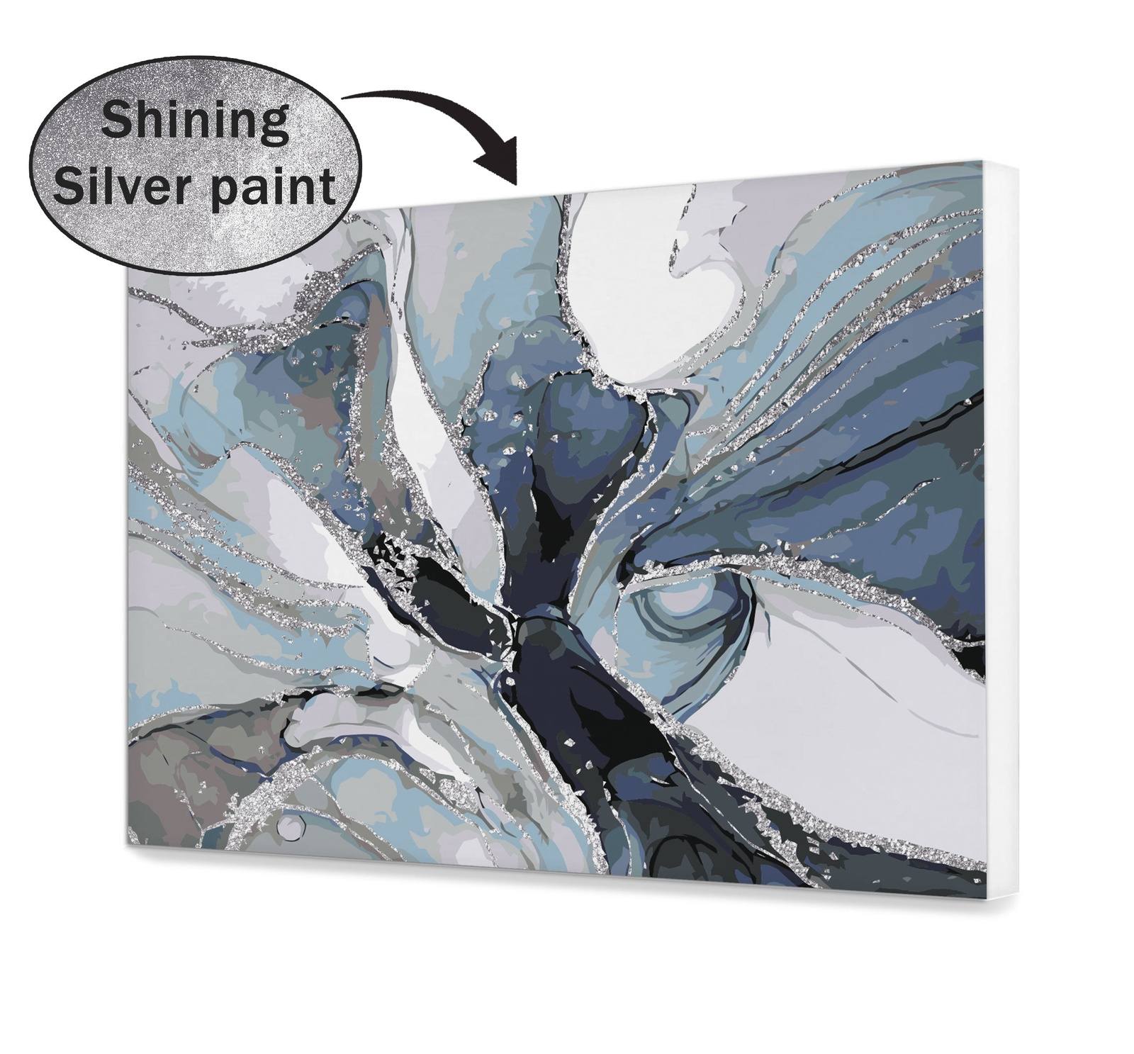 Silver Abstraction (Sc0589)