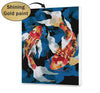 Picture Of Gold Elements Fish Koi Fish (Sc0617)
