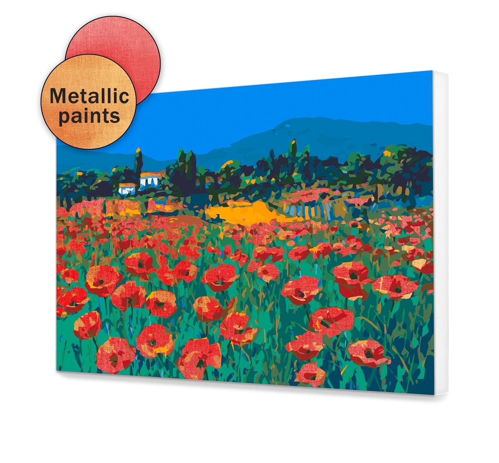 Field Of Red Poppies (Sc0649)