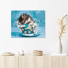 Load image into Gallery viewer, Kitten and daisies
