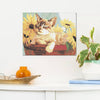 Load image into Gallery viewer, Sleeping Cat In Sunflowers