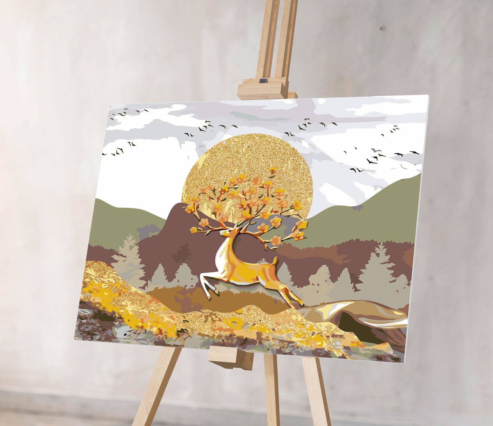 Autumn Golden Forest Deer (SC0613)